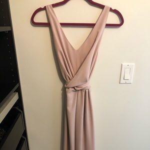 Dusty pink Wilfred Darcell Midi Dress